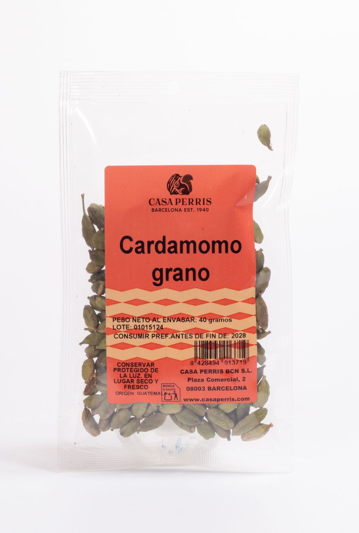 Cardamom verd gra 40g