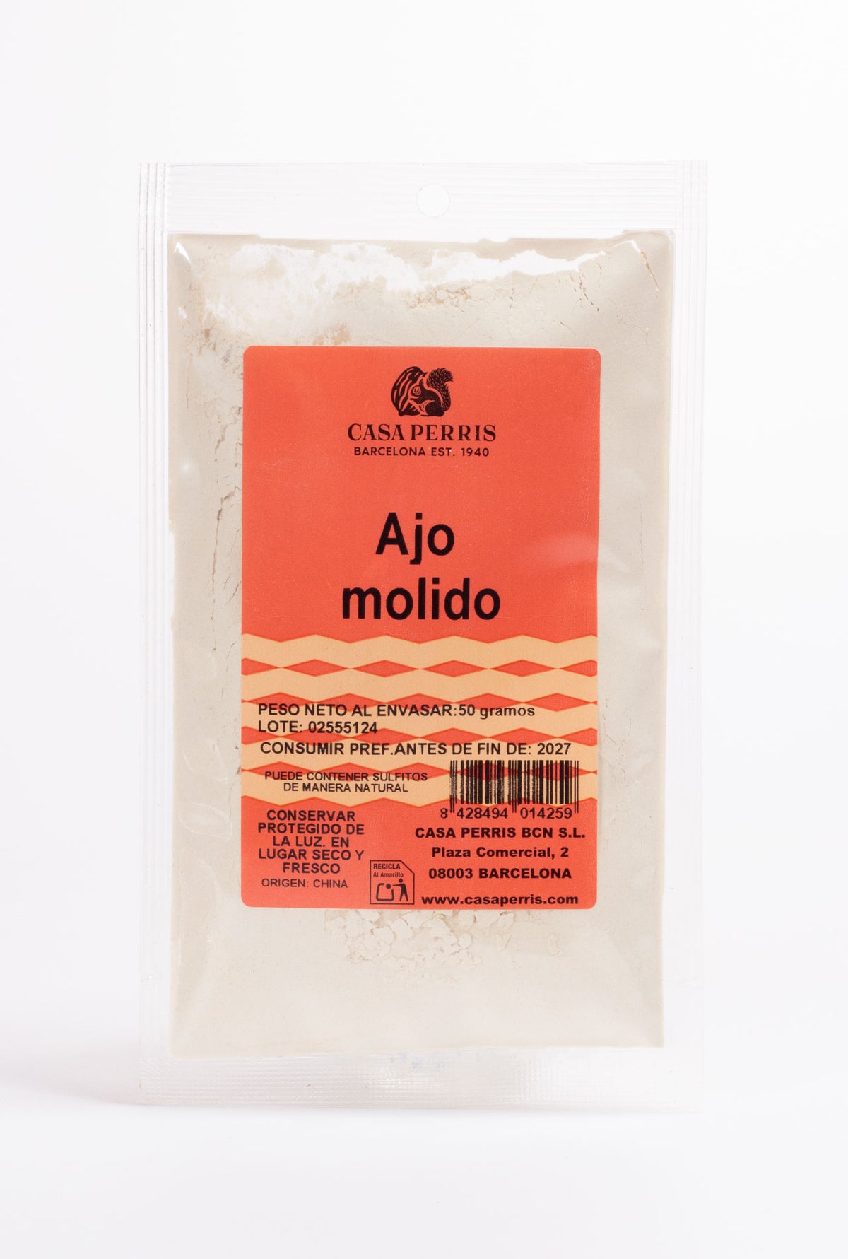Ajo en polvo 50g
