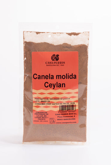 Canela de Ceylan molida 100g