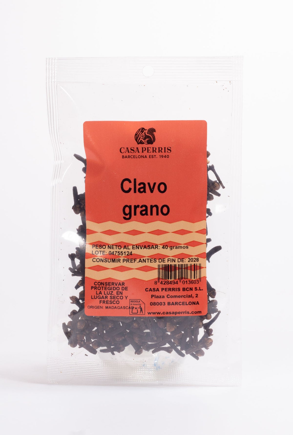 Clau en gra 25g