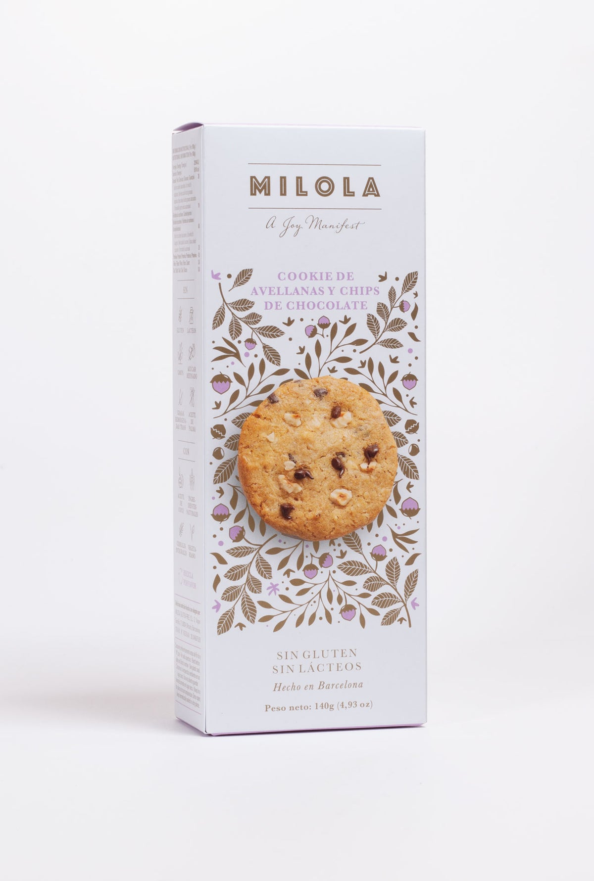 Galetes MILOLA Avellana xips 140g