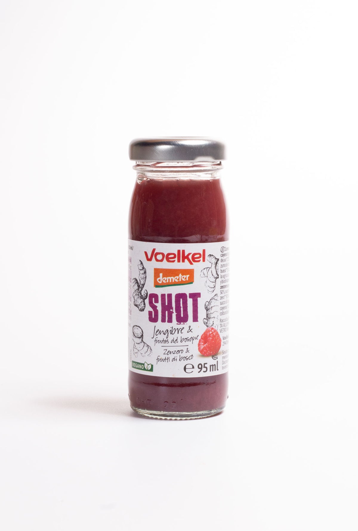 Beguda gingebre i fruits vermells 95 ml